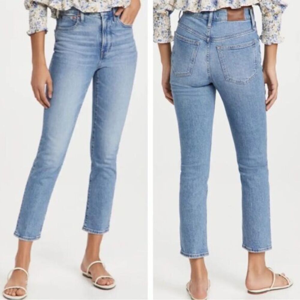 NEW Madewell‎ The Perfect Vintage High Waist Jeans in Marian Wash, size 25